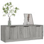 Voir la diapositive 5 : VIDAXL Meuble TV Sonoma gris 102x35x36,5 cm Bois d'ingenierie