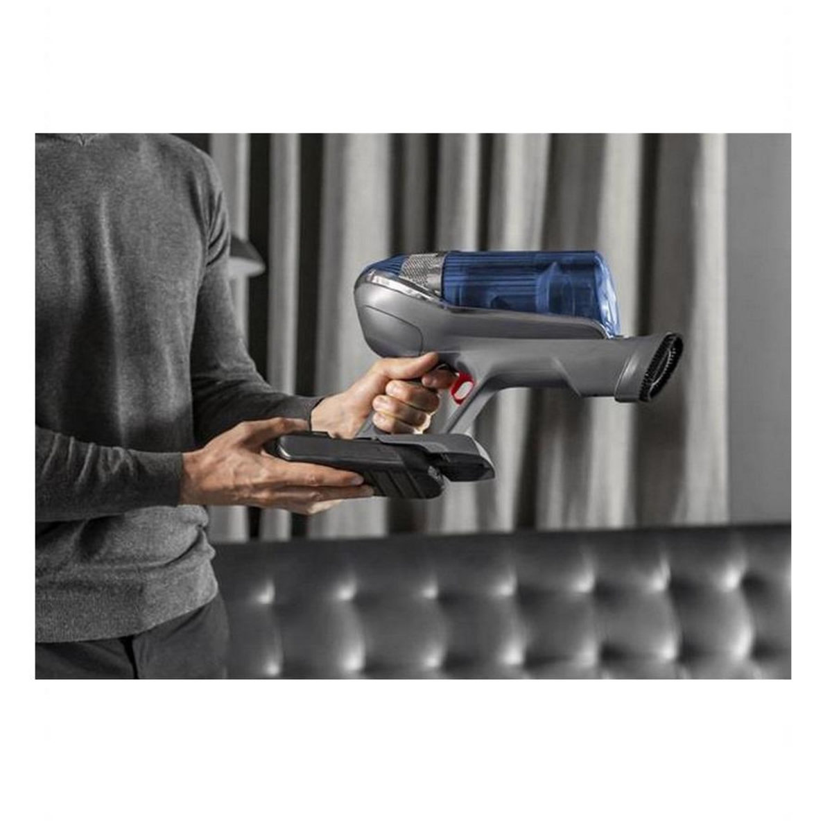 ROWENTA Aspirateur balai rechargeable 25.2v bleu/gris - rh9890w0