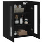 Voir la diapositive 5 : VIDAXL Armoire murale noir 69,5x34x90 cm