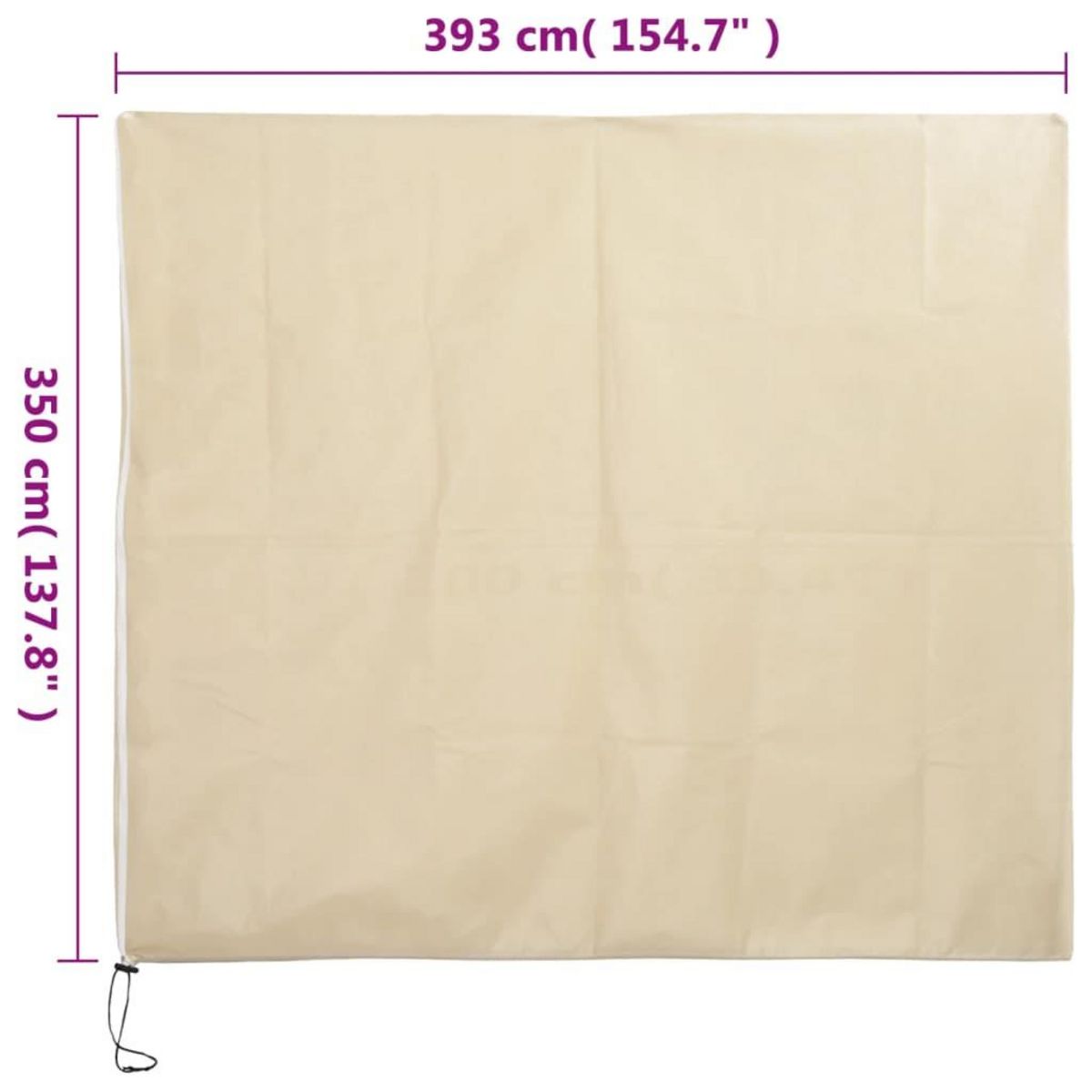 VIDAXL Housses de protection pour plantes avec fermeture eclair 2 pcs