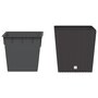 Voir la diapositive 3 : VIDAXL Jardiniere et interieur amovible marron 21 /32 L rotin PP
