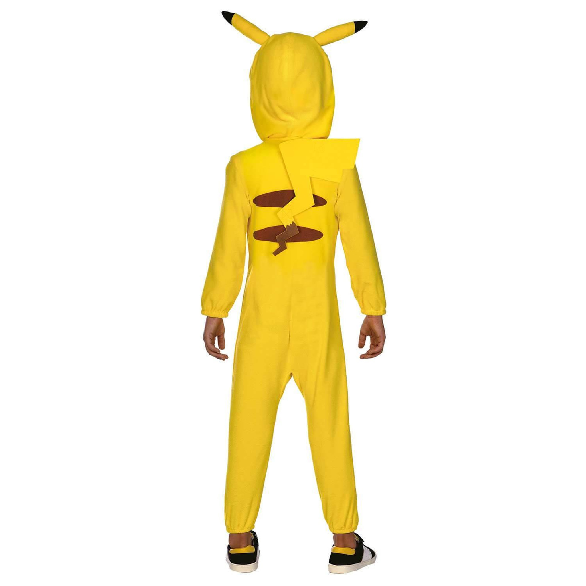 Voir la diapositive 4 :  Déguisement : Pokemon Pikachu - Garcon - 6/8 ans (116 à 128 cm)