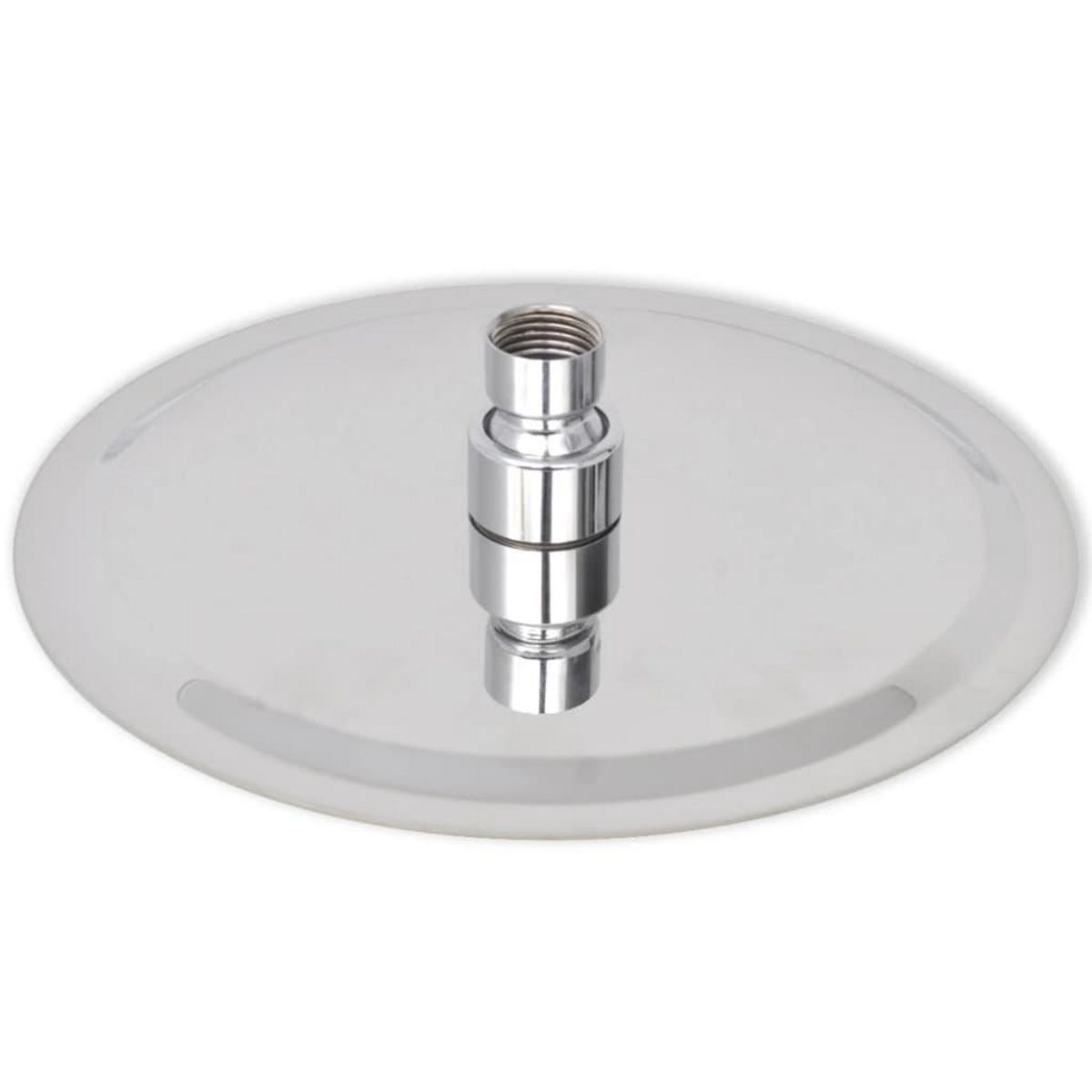 VIDAXL Pomme de douche plongeante 2 pcs Acier inoxydable Ø 20 cm