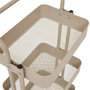 Voir la diapositive 2 : FIVE Desserte de Cuisine 3 Niveaux  Color Edition  86cm Beige