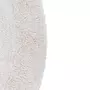 Lorena Canals Tapis rond texturé - en laine blanche naturelle - XXL - Ø 250 cm