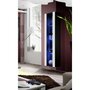 Voir la diapositive 2 : Paris Prix Vitrine LED Murale Design  Fly II  170cm Blanc & Noir