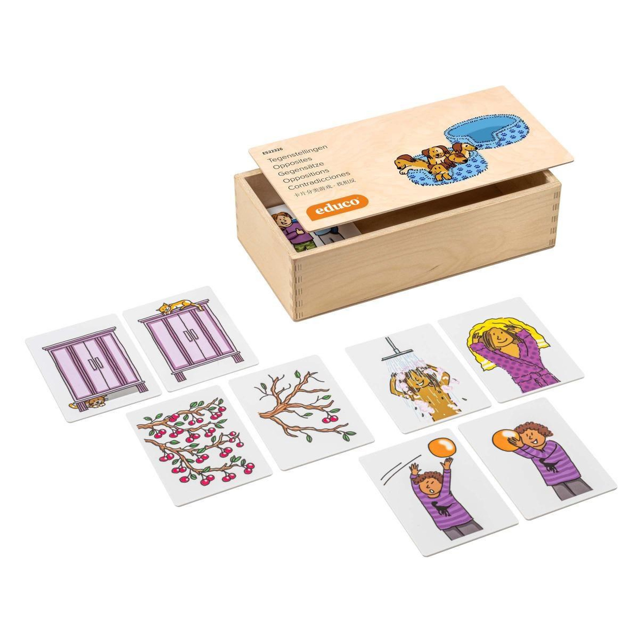 EDUCO Contraires — jeu éducatif pour la classe