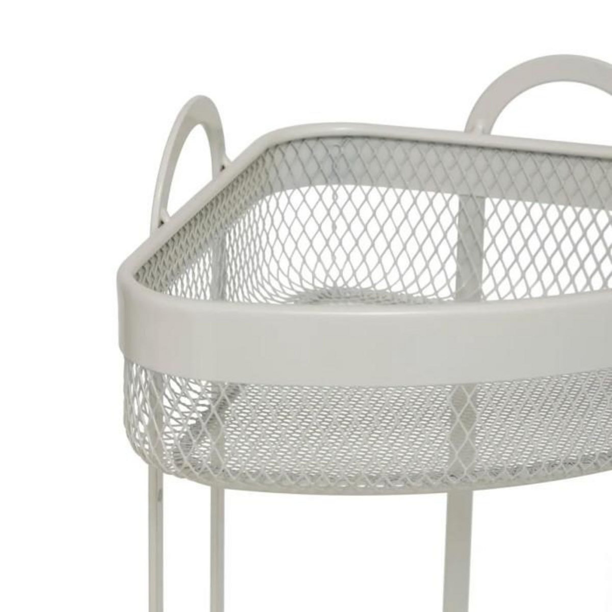 FIVE Étagère d'Angle de Cuisine 2 Niveaux  Mayaj  33cm Beige