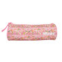Voir la diapositive 1 : Bagtrotter Offshore - Trousse ronde rose palmiers - Bagtrotter