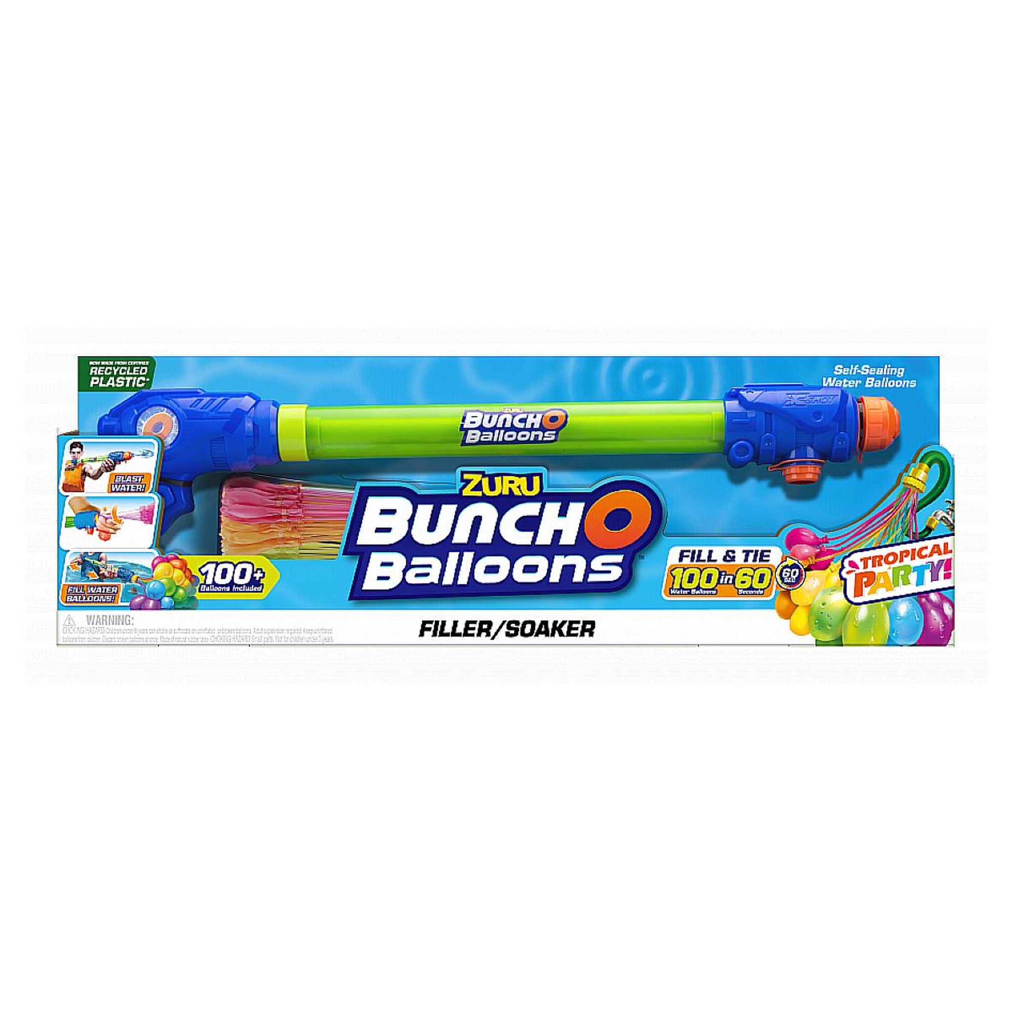 ZURU Tropical party filler/soaker - 100 bombes à eau