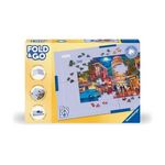 RAVENSBURGER Plateau de puzzle en carton pliable, Pinces de fixation, Pour puzzle jusqu'au 1000 pieces, 17971, Ravensburger