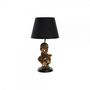 Voir la diapositive 1 : MARKET24 Lampe de bureau DKD Home Decor Noir Doré Polyester Résine Africaine (31 x 31 x 58 cm)