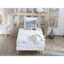 Voir la diapositive 3 : Ensemble Matelas Mousse Accueil Latex 3 Zones + Sommier 90x200 cm Blanc TOULON