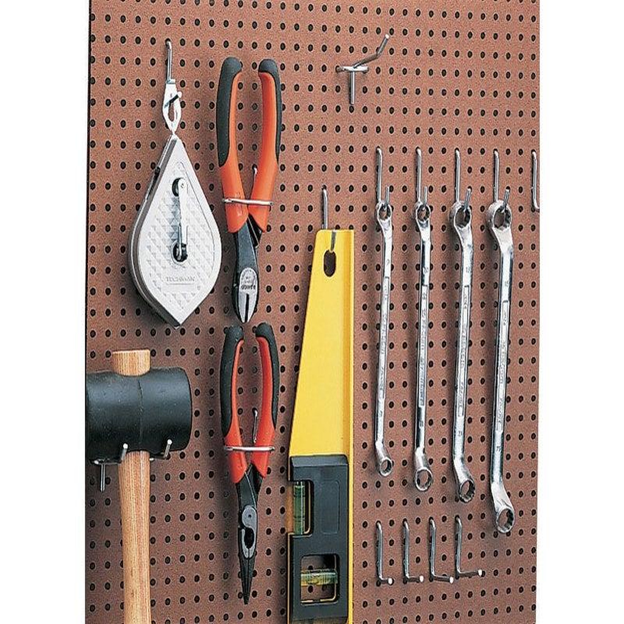Mottez Kit Panneau Et Crochets Mottez, H.60 X L.90 X P.0.6 Cm