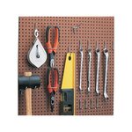 Mottez Kit Panneau Et Crochets Mottez, H.60 X L.90 X P.0.6 Cm