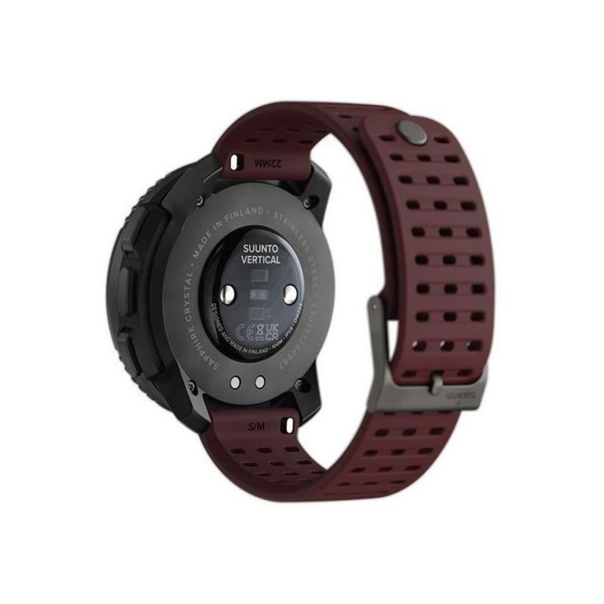 Suunto Montre connectée sport - SUUNTO - VERTICAL - Black Ruby