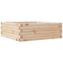 Voir la diapositive 2 : VIDAXL Jardiniere 70x70x23 cm bois de pin massif