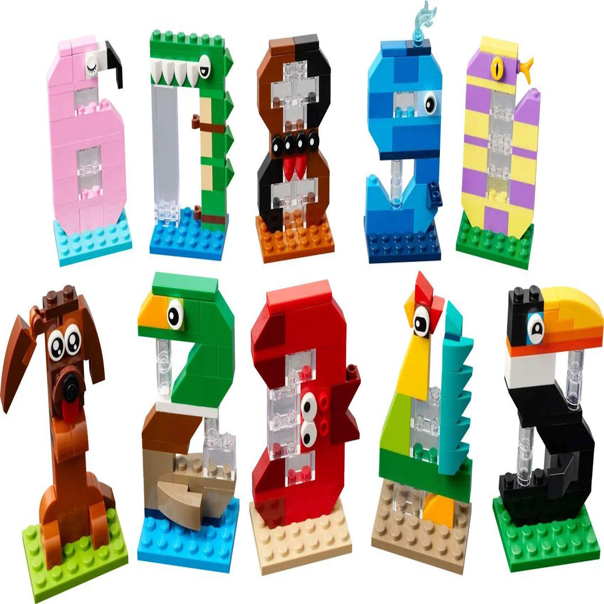 LEGO LEGO - Les chiffres d'anniversaire - 40807