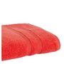 Voir la diapositive 3 : ACTUEL Maxi drap de bain uni en coton 500 g/m²