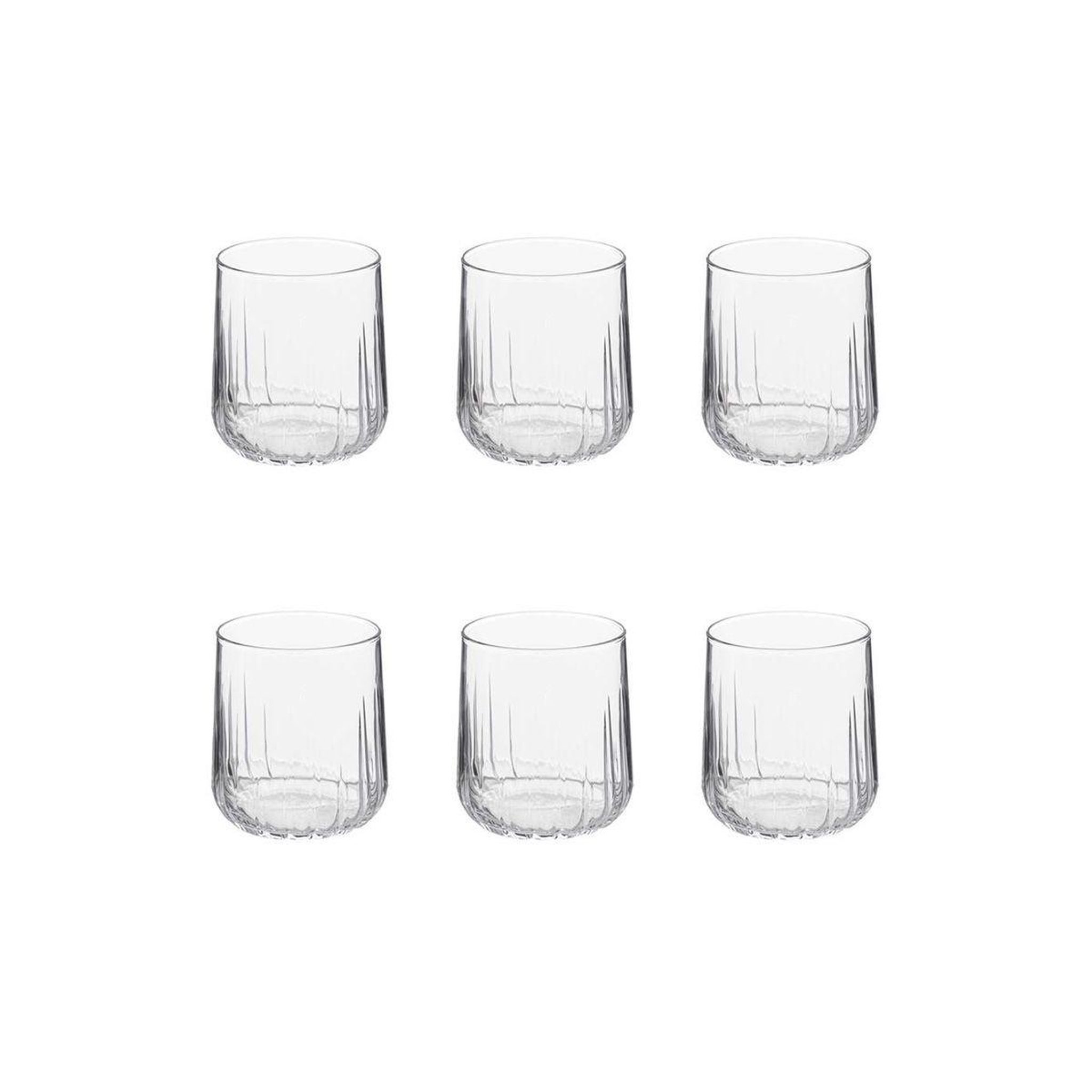 SECRET DE GOURMET Lot de 6 Verres à Eau  Diego  31cl Transparent