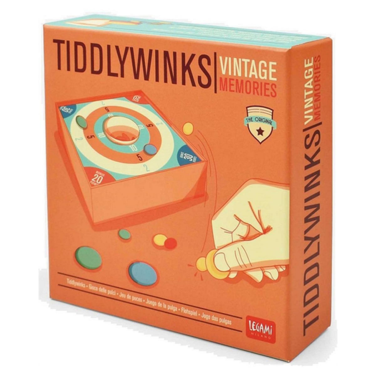 LEGAMI jeu de puces tiddlywinks edition deluxe
