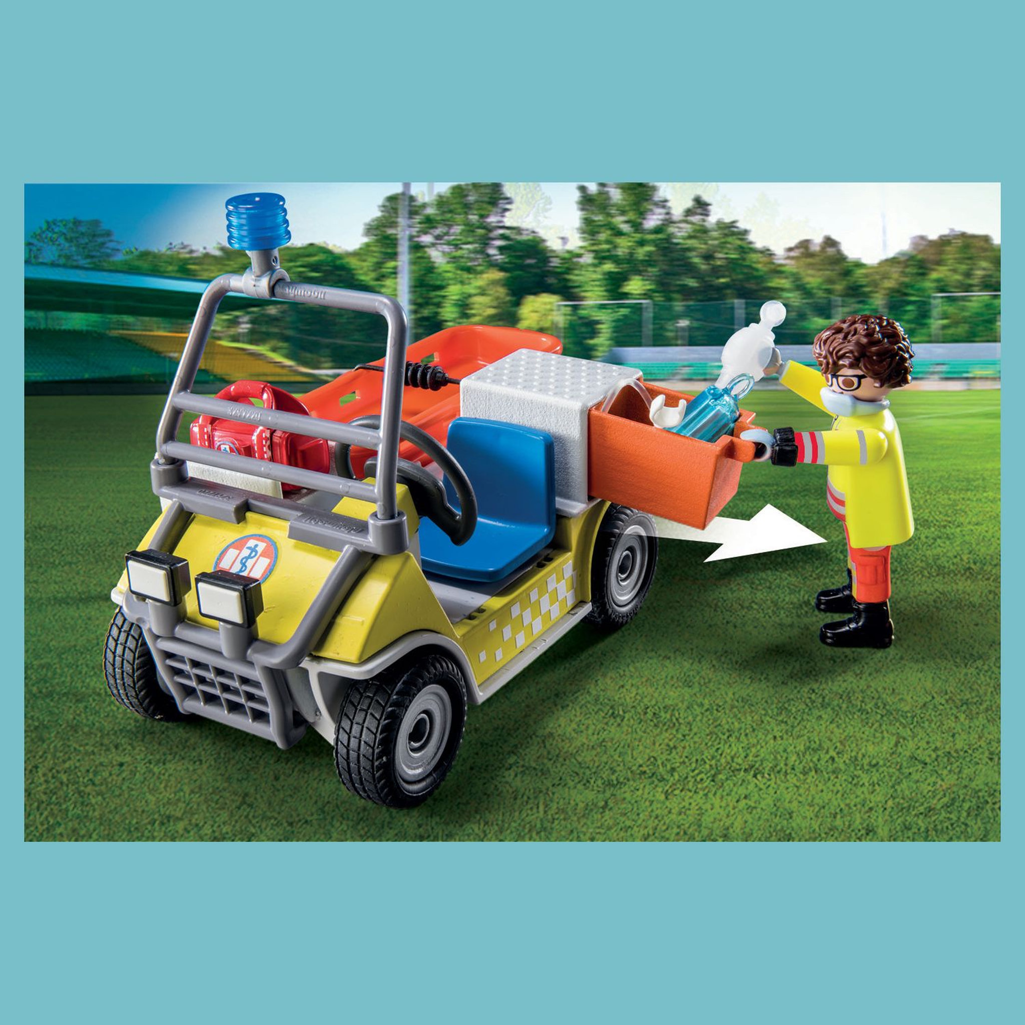 Voir la diapositive 2 : PLAYMOBIL 71204 - Véhicule de secours 