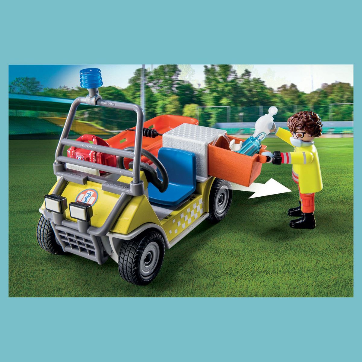 PLAYMOBIL 71204 - Véhicule de secours 