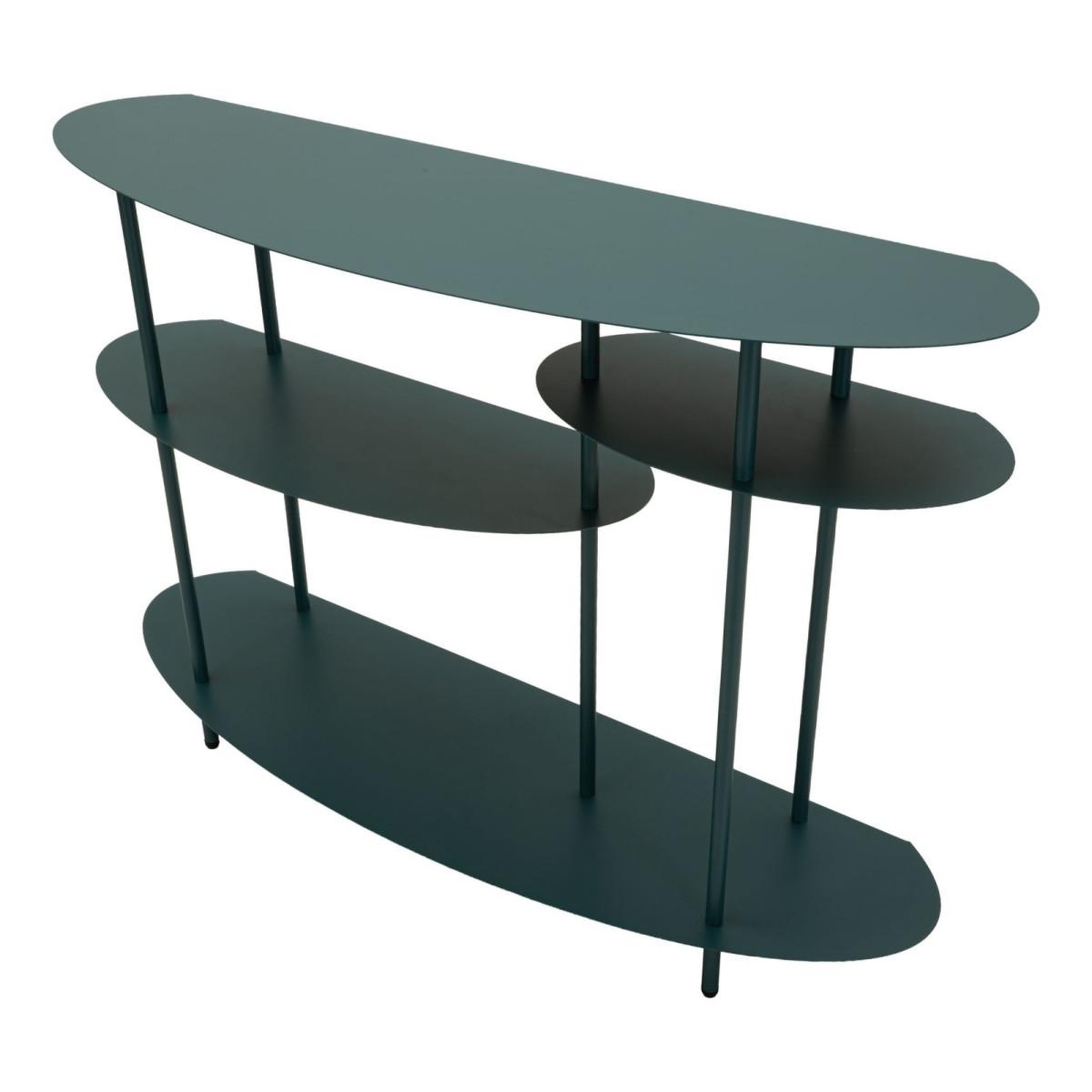 Voir la diapositive 4 : Paris Prix Console design 4 niveaux  saturn  118cm bleu