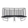 Voir la diapositive 1 : JUMP4FUN Trampoline de Jardin Rectangulaire XXL 518 x 305 cm - modèle Famille - avec Filet de sécurité, Matelas de Protection et Echelle