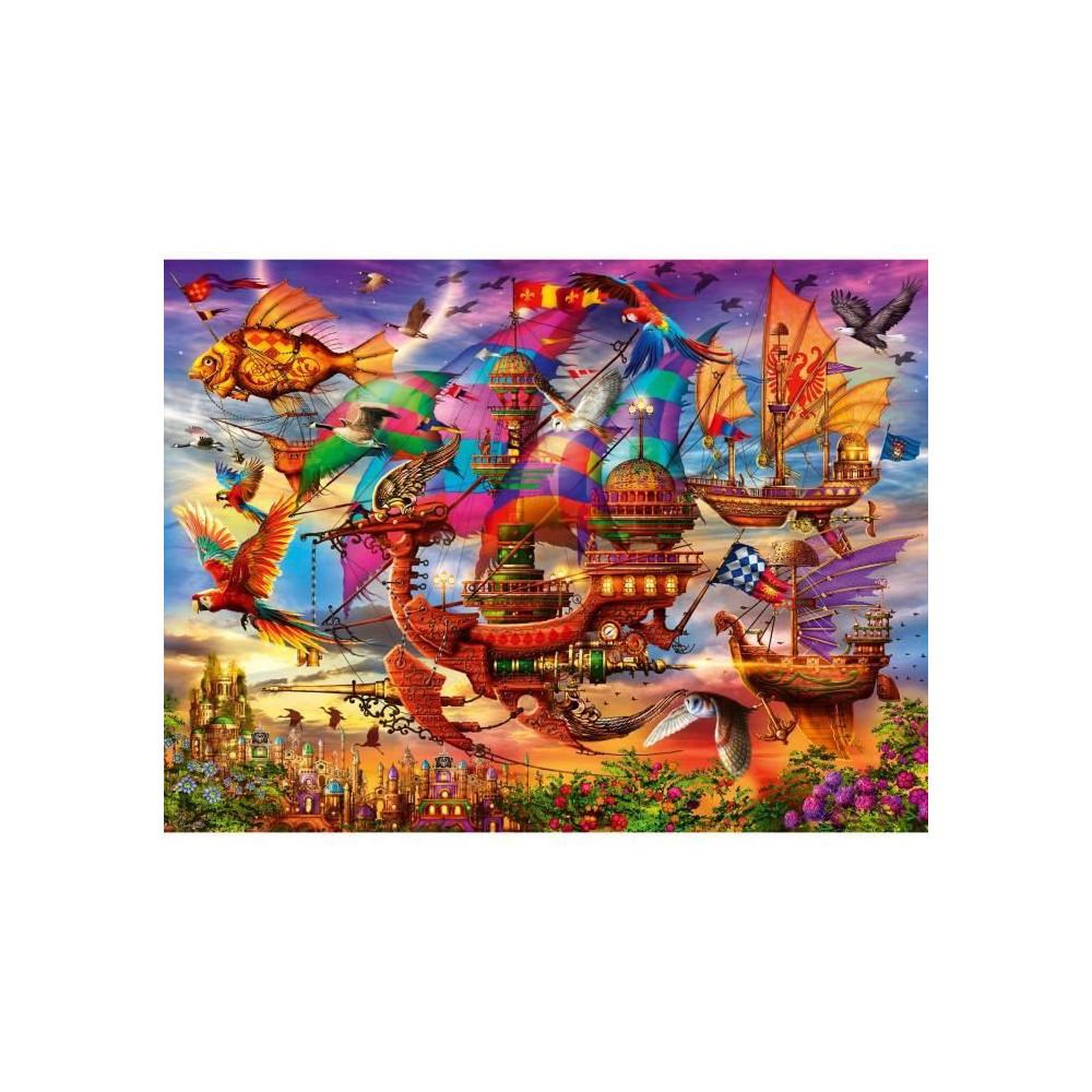 Voir la diapositive 3 : RAVENSBURGER Puzzle 1500 pièces - L’envol