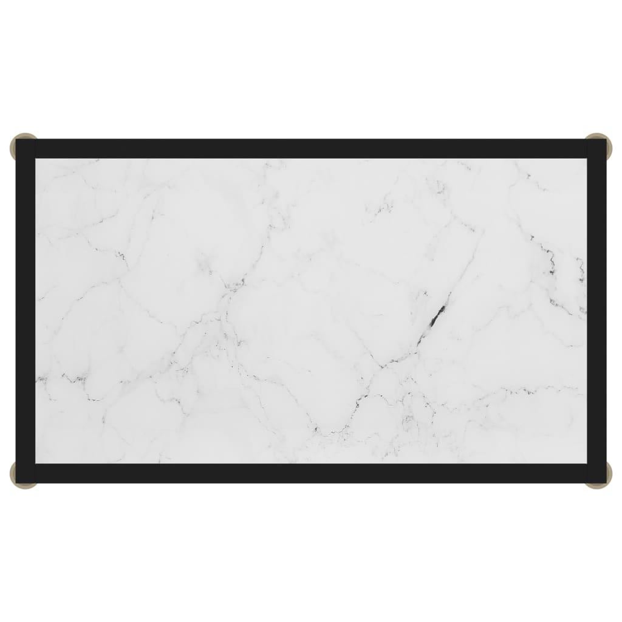 Voir la diapositive 4 : VIDAXL Table console Blanc 60x35x75 cm Verre trempe