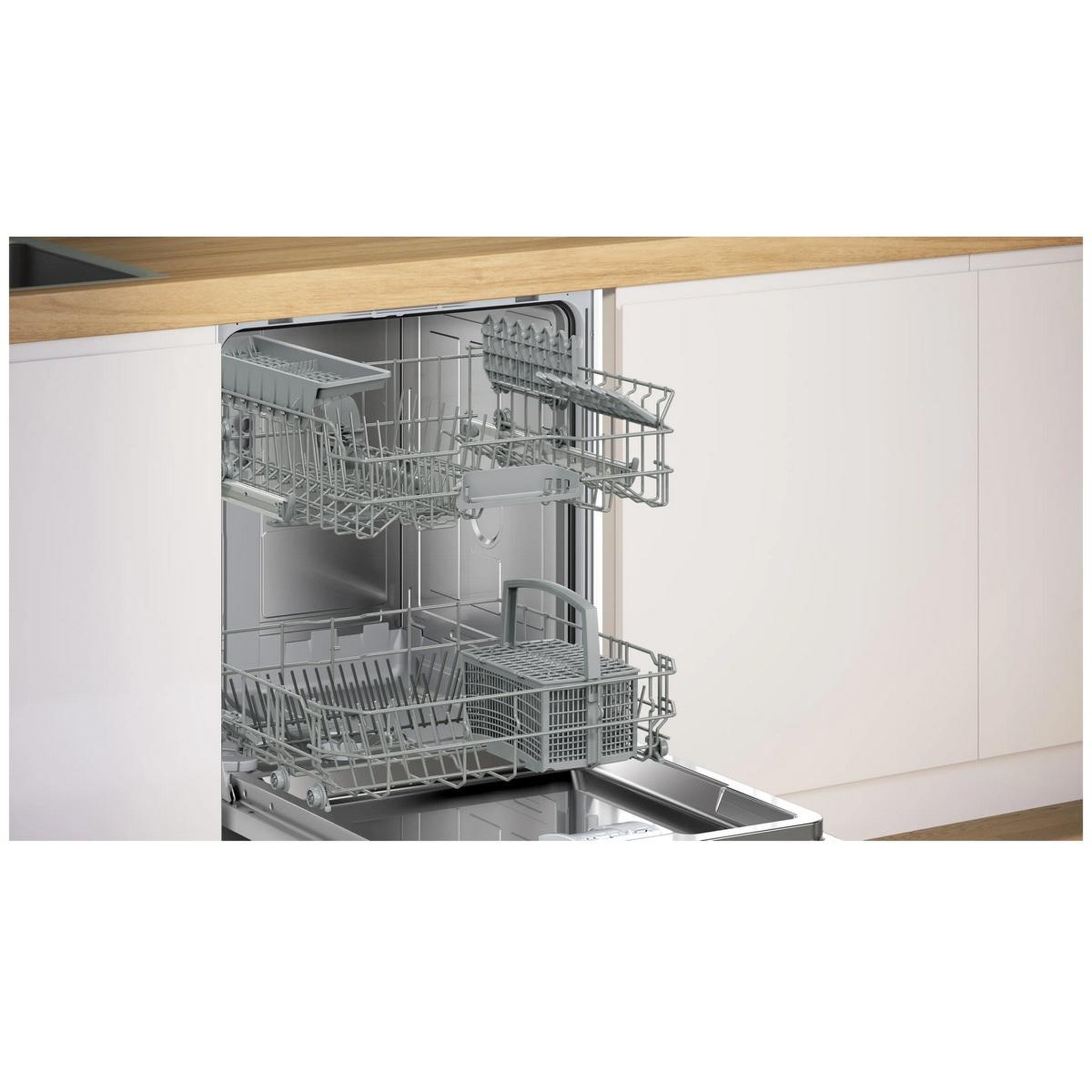 Voir la diapositive 6 : BOSCH Lave-vaisselle 60cm 13 couverts 46db intégrable avec bandeau noir - smi2htb06e