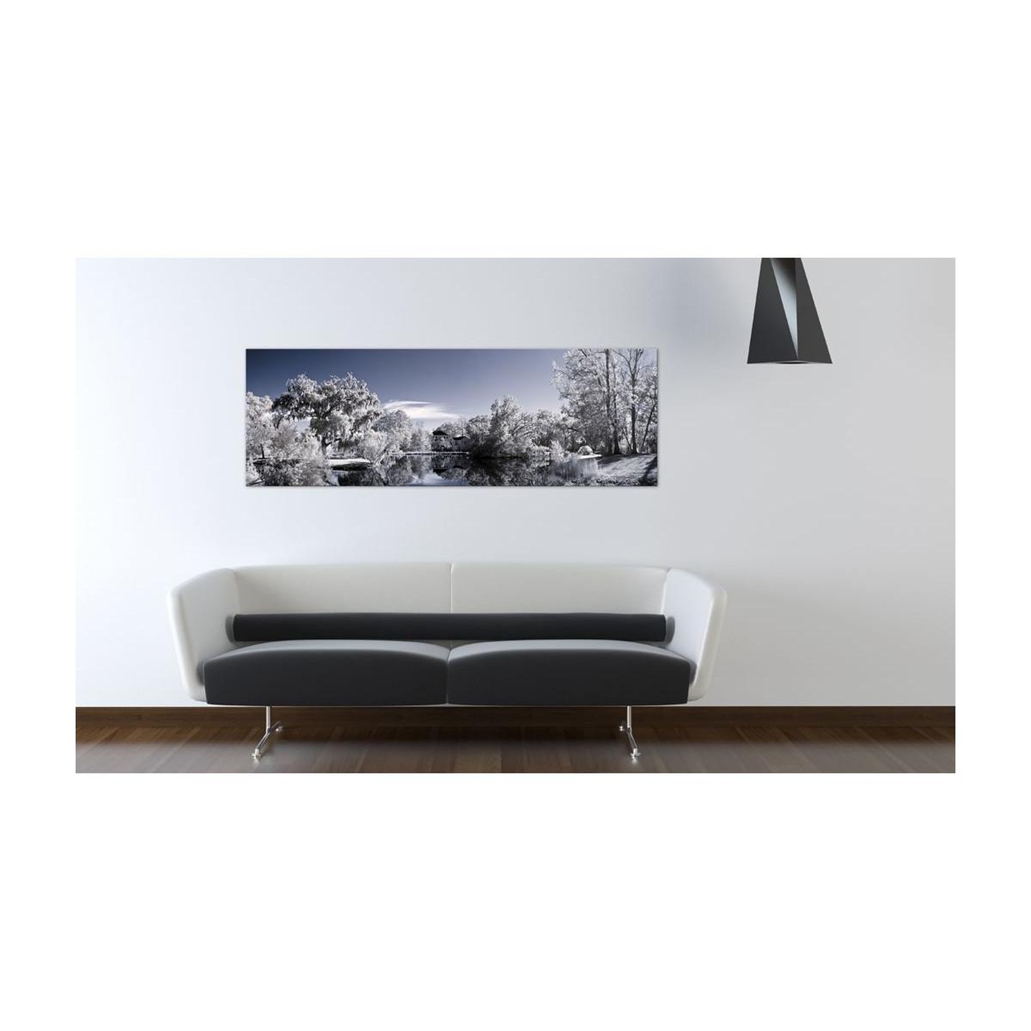 Voir la diapositive 2 : Paris Prix Tableau imprimé  wintry lake