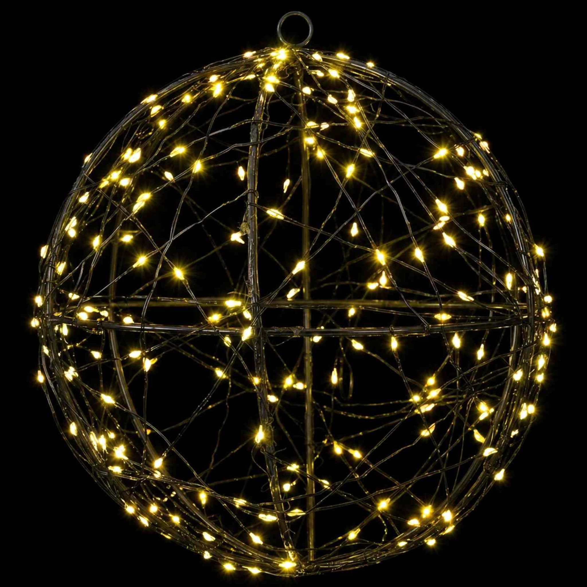 Voir la diapositive 5 : VIDAXL Lumiere de finial de Noël 200 LED Blanc chaud Ø 20 x 22 cm
