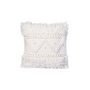 Voir la diapositive 2 : Paris Prix Coussin Tissé à la Main  Bohist  45x45cm Crème
