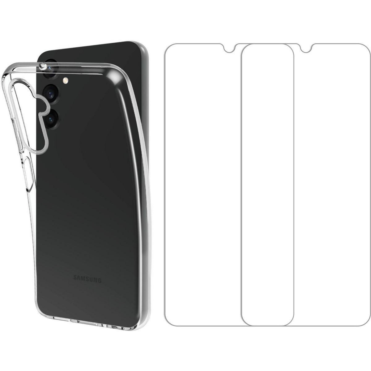 ESSENTIEL B Pack Samsung A15 5G coque + verre trempé