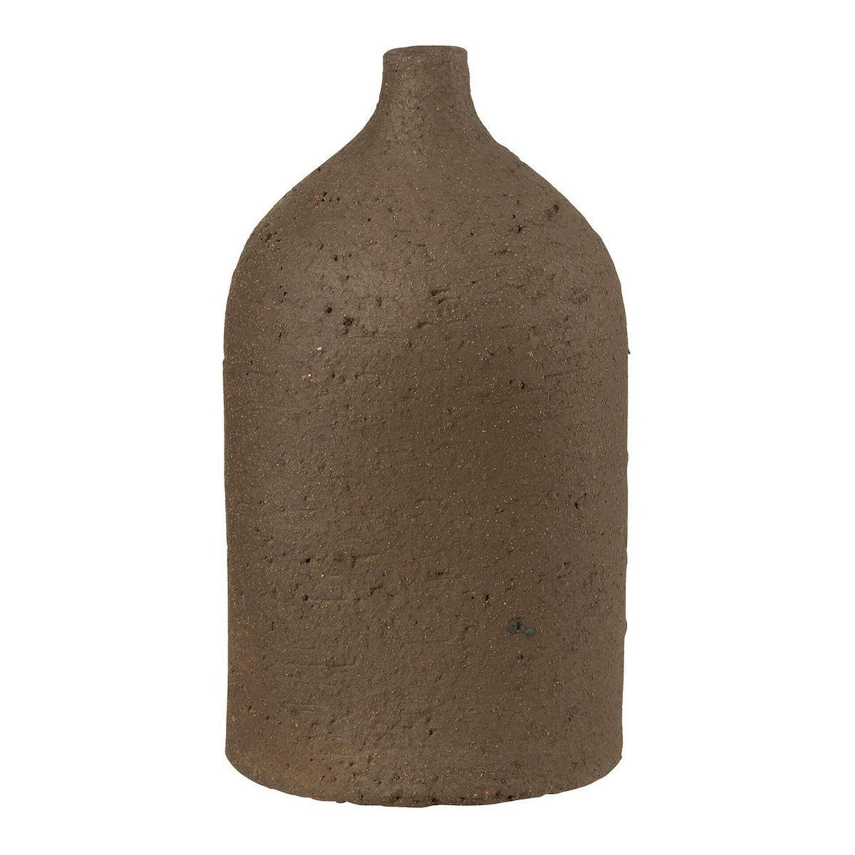 Paris Prix Vase Bouteille en Céramique  Enya  28cm Marron