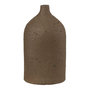 Voir la diapositive 1 : Paris Prix Vase Bouteille en Céramique  Enya  28cm Marron