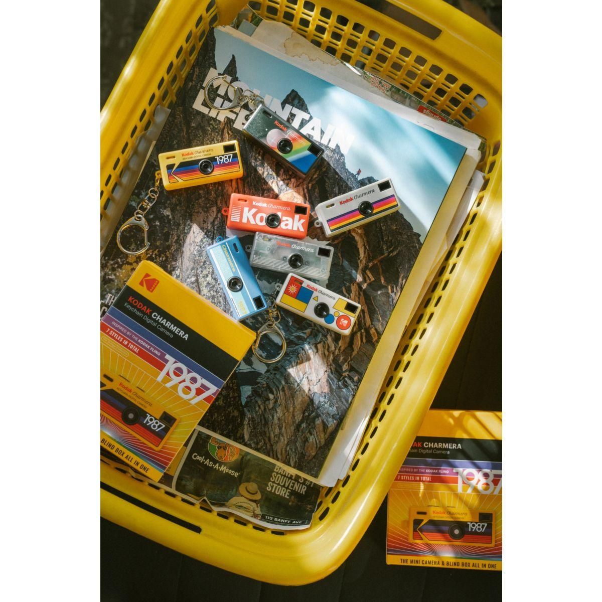 Kodak Appareil photo Compact Porte-clés Charmera 6 couleurs aléatoires
