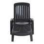 Voir la diapositive 2 : GROSFILLEX Bain de soleil pliant multipositions - Résine - Gris - MIAMI