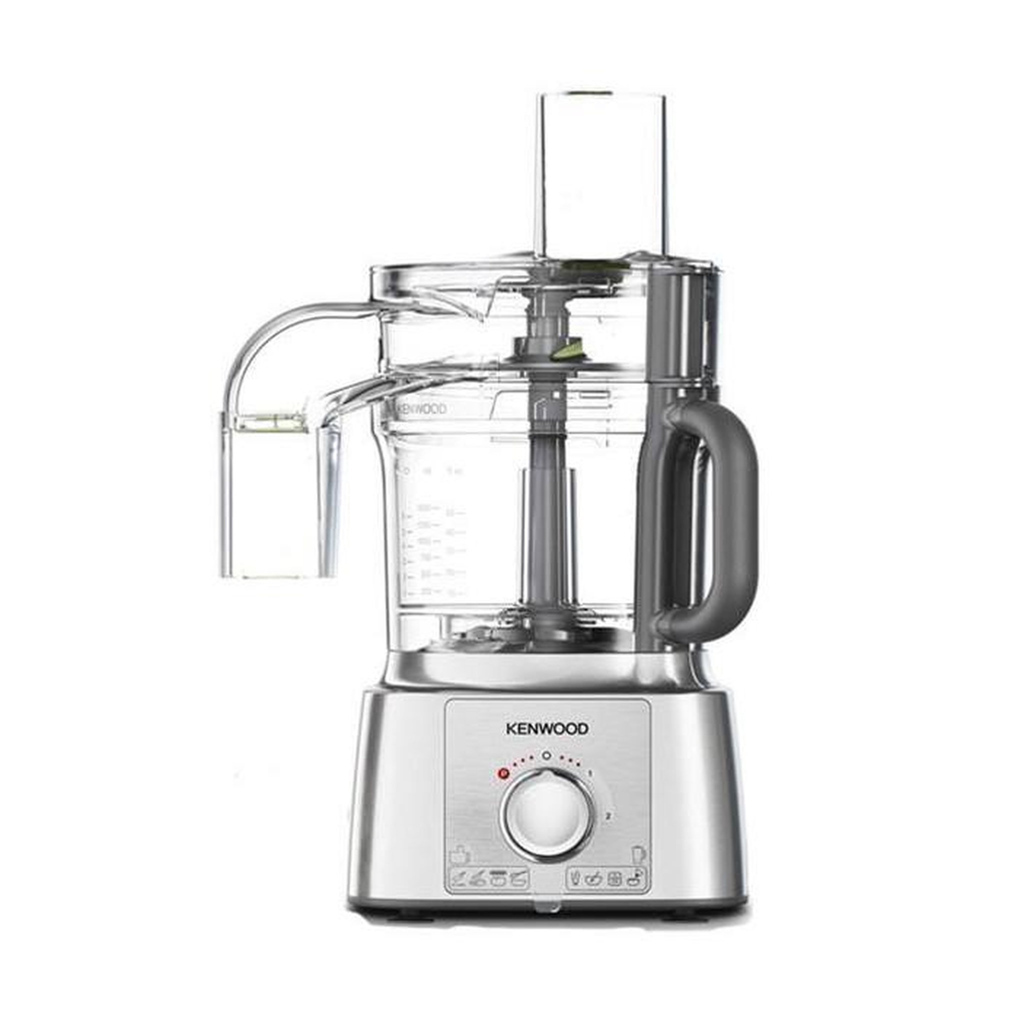 Voir la diapositive 3 : KENWOOD Robot multifonctions 3l 1000w silver - FDP65590SI