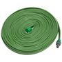 Voir la diapositive 2 : VIDAXL Tuyau d'arrosage a 3 tubes vert 15 m PVC