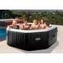 Voir la diapositive 3 : INTEX Spa - INTEX - PureSpa Carbone - 6 places - 140 diffuseurs a bulles - 6 jets massants