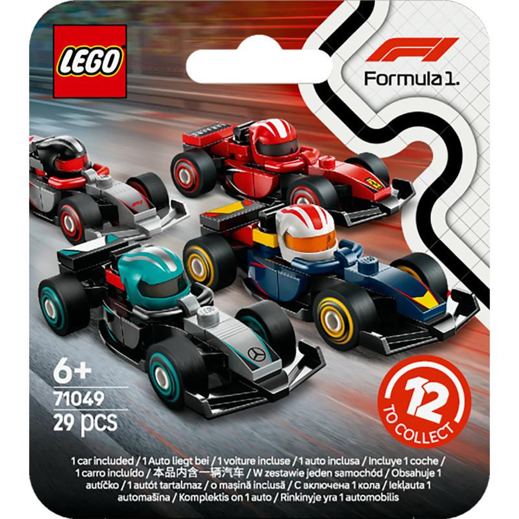 Voir la diapositive 1 : LEGO MINIFIGURES F ONE CLIP24 Lego LEG71049CLIP