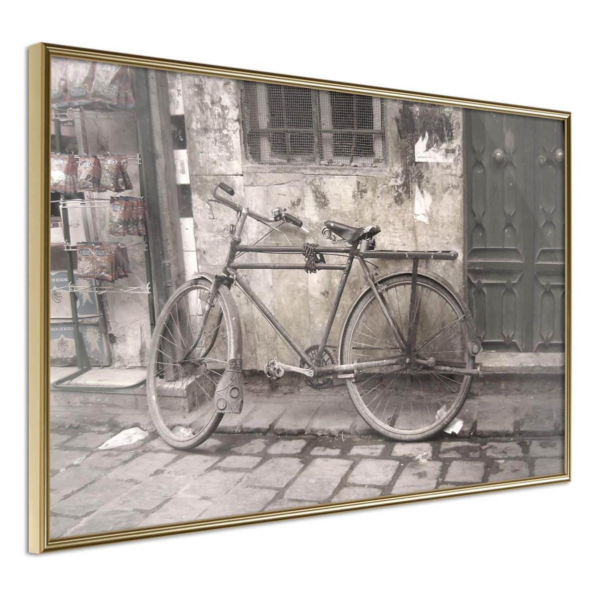 Paris Prix Affiche Murale Encadrée  Old Bicycle