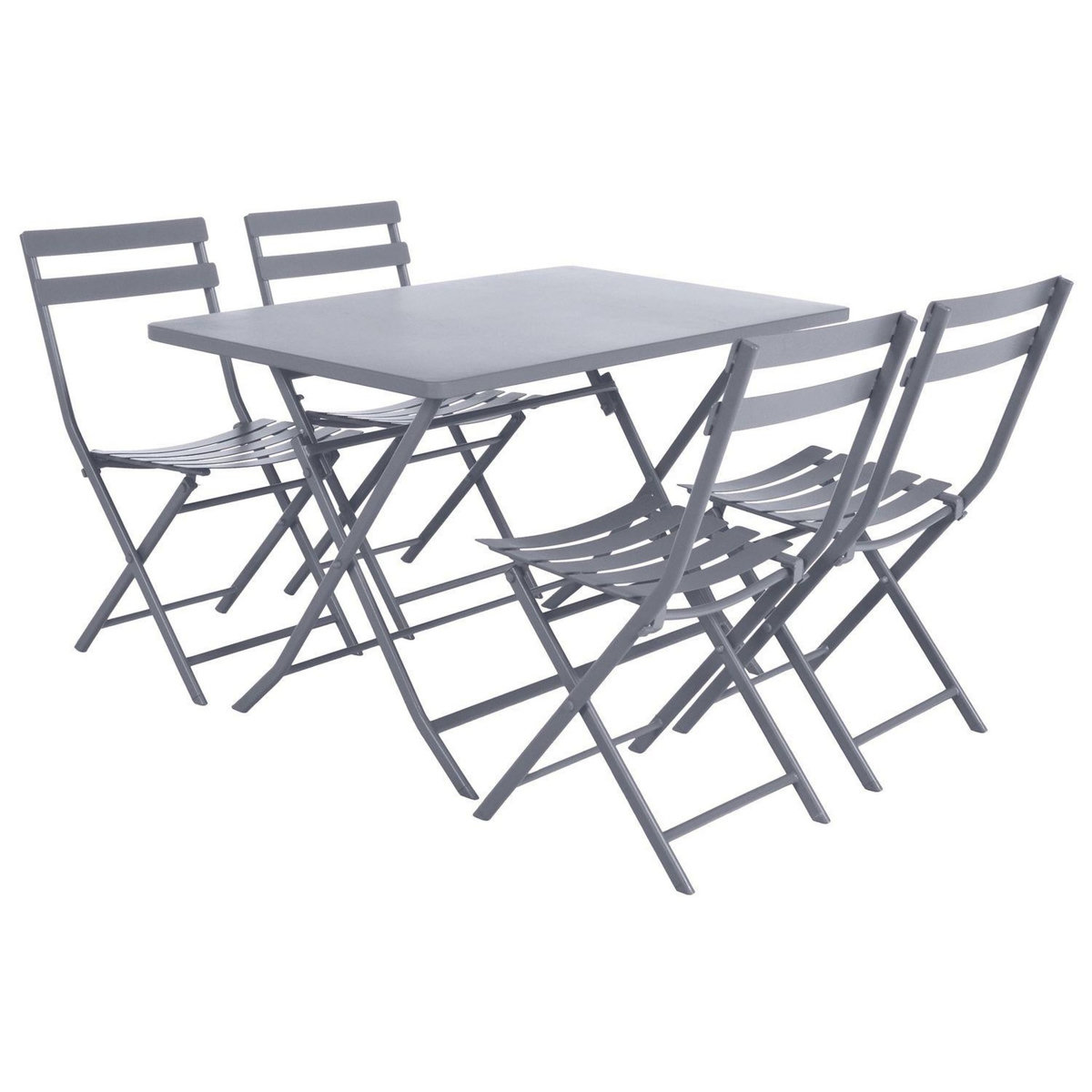 HESPERIDE Table pliante rectangulaire Greensboro - 4 Places