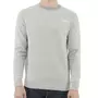 SUPERDRY Pull Gris Chiné Homme Superdry Orange Label Crew