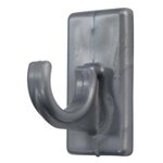 Paris Prix Lot de 2 Supports Adhésifs Courts  Bistrot  11cm Gris