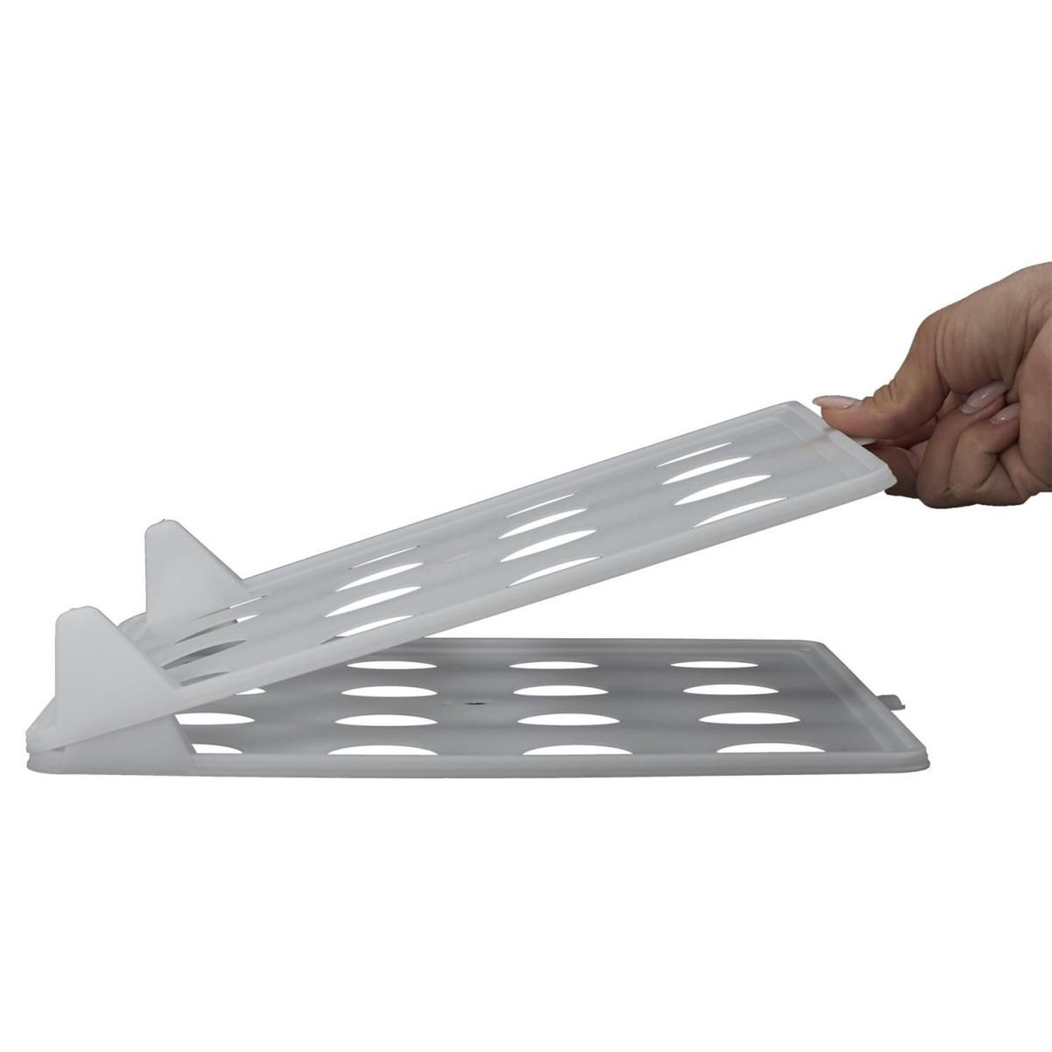 Voir la diapositive 5 : Je cherche une idee Lot de 4 organisateurs  t-shirt  33cm blanc