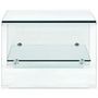 Voir la diapositive 3 : VIDAXL Table basse Clair 50x45x33 cm Verre trempe